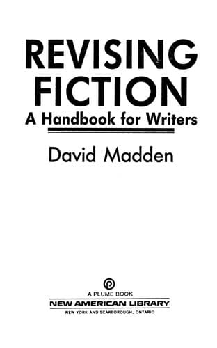 Tapa de Revising fiction
