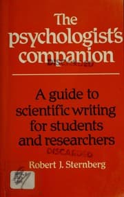 Tapa de The psychologist's companion