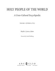 Tapa de Holy People of the World
