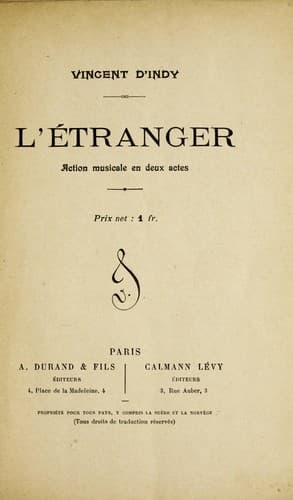 Tapa de L'etranger
