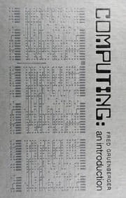 Tapa de Computing; an introduction