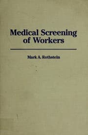 Tapa de Medical screening of workers