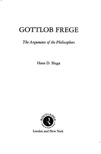 Tapa de Gottlob Frege