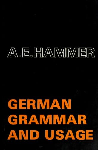 Tapa de German grammar and usage