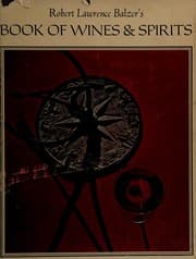 Tapa de Robert Lawrence Balzer's book of wines & spirits