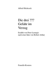 Tapa de Die drei ??? - Gefahr im Verzug