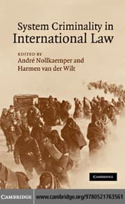 Tapa de System criminality in international law