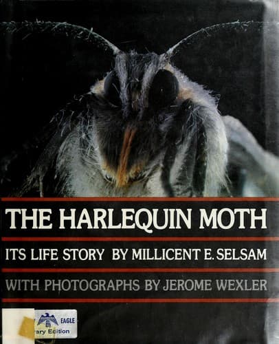 Tapa de The harlequin moth