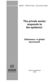 Tapa de The private sector responds to the epidemic