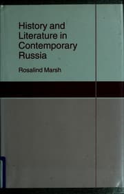 Tapa de History and literature in contemporary Russia