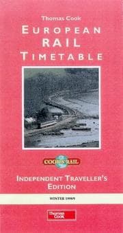 Tapa de European Rail Timetable