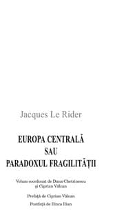 Tapa de Europa Centrala sau Paradoxul fragilita t ʹii