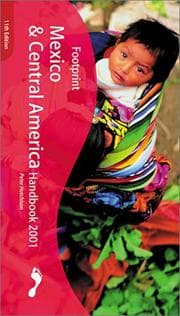 Tapa de Footprint Mexico & Central America Handbook 2001 (Footprint Central America & Mexico Handbook)