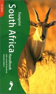 Tapa de Footprint South Africa Handbook 2001 (Footprint South Africa Handbook with Lesotho & Swaziland)