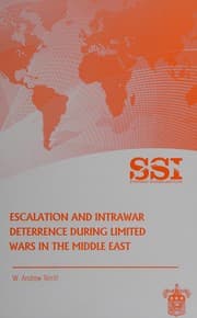 Tapa de Escalation and intrawar deterrence during limited wars in the Middle East