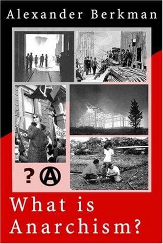 Tapa de What Is Anarchism?