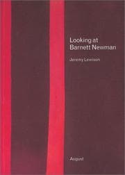 Tapa de Looking at Barnett Newman (Words About Pictures)