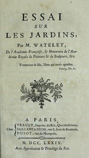Tapa de Essai sur les jardins