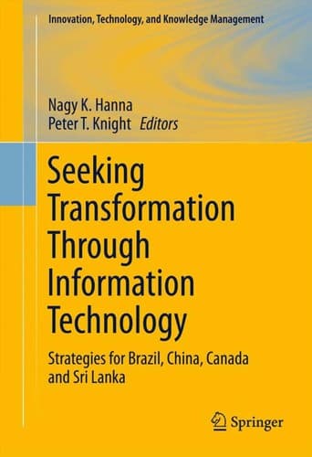 Tapa de Seeking transformation through information technology