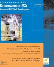 Tapa de Dreamweaver MX
