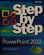 Tapa de Microsoft PowerPoint 2010 step by step