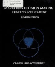 Tapa de Marketing decision making
