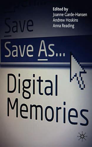 Tapa de Save as-- digital memories