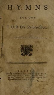 Tapa de Hymns for our Lord's resurrection