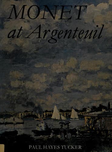 Tapa de Monet at Argenteuil
