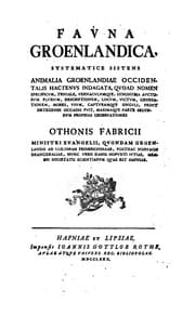 Tapa de Fauna Groenlandica: systematice sistens animalia Groenlandiae occidentalis hactenus indagata ..
