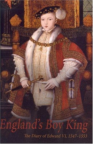 Tapa de England's boy king