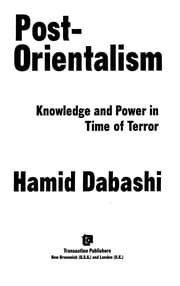 Tapa de Post-orientalism
