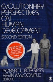 Tapa de Evolutionary perspectives on human development
