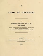 Tapa de A vision of judgement