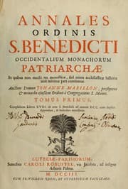 Tapa de Annales ordinis S. Benedicti occidentalium monachorum patriarchae