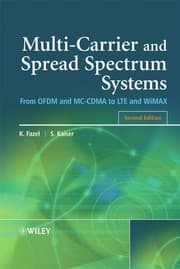 Tapa de Multi-carrier and spread spectrum systems