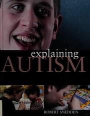 Tapa de Explaining autism