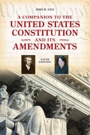 Tapa de A companion to the United States Constitution and its amendments
