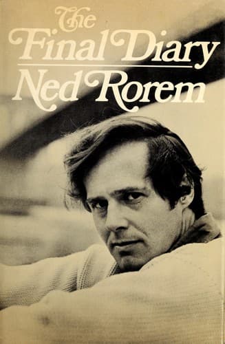 Tapa de The final diary, 1961-1972.