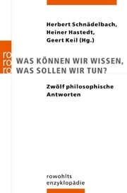 Tapa de Was können wir wissen, was sollen wir tun?