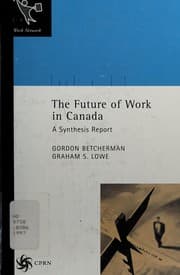 Tapa de The future of work in Canada