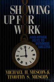Tapa de Showing up for work and other keys to business success
