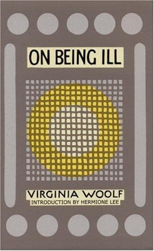 Tapa de On being ill