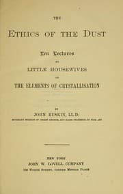 Tapa de Ruskin's works