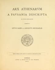 Tapa de Arx Athenarum a Pausania descripta