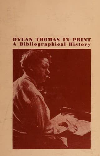 Tapa de Dylan Thomas in print