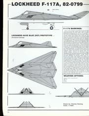 Tapa de Lockheed F-117 Stealth Fighter - Aerofax Extra