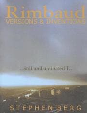 Tapa de Rimbaud versions & inventions
