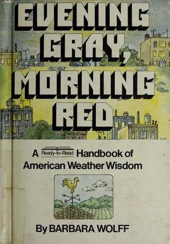 Tapa de Evening gray, morning red