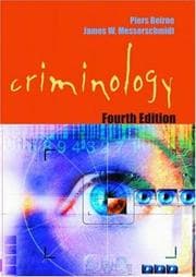 Tapa de Criminology
